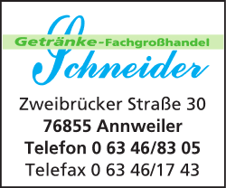 Getränke-Fachgroßhandel Schneider Getränke-Fachgroßhandel Schneider